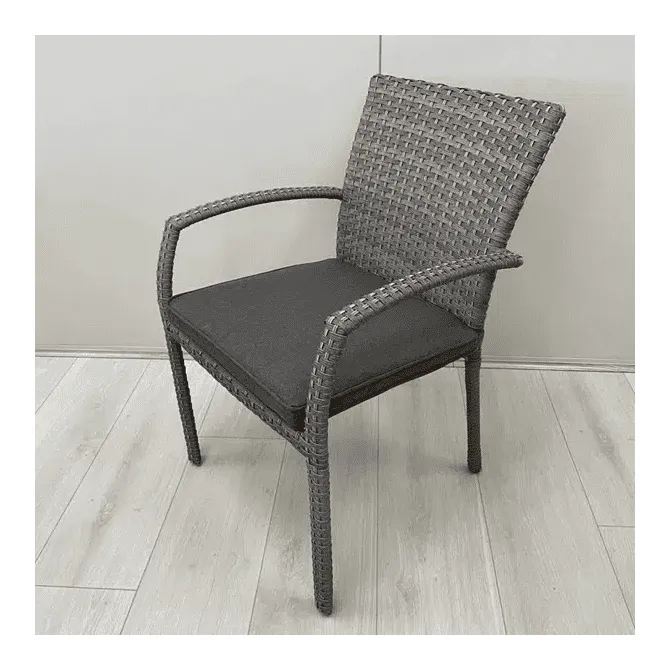 Byron wicker stackable chair