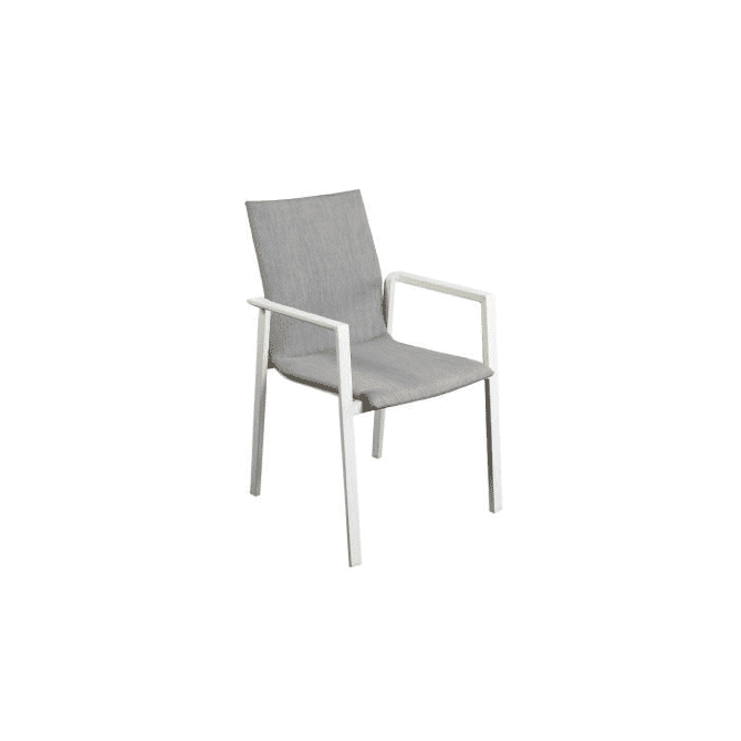 Bronte Upholstered Chair White
