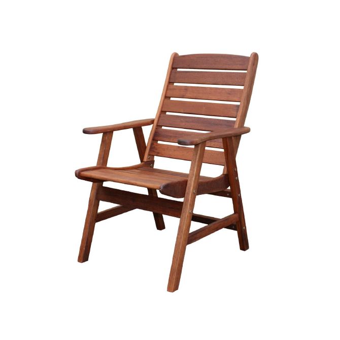Merbau Highback Chair