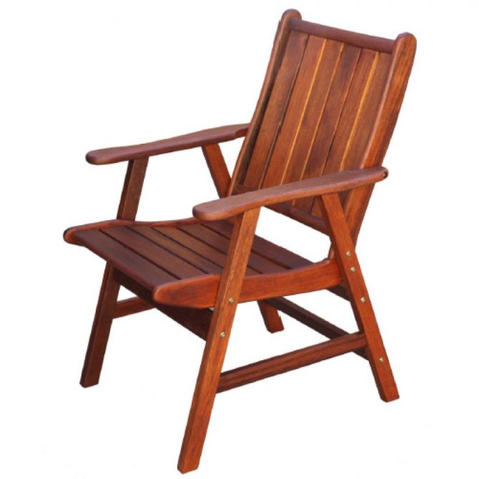 Merbau Miami Chair