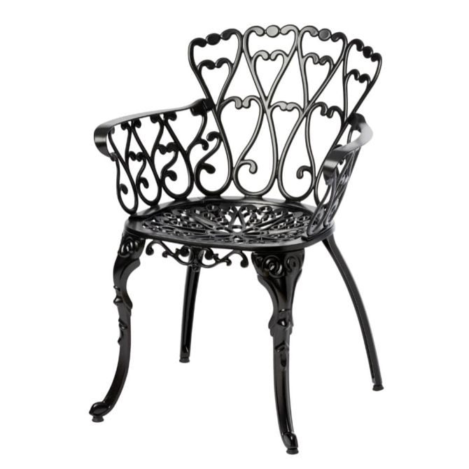 Scroll dining chair