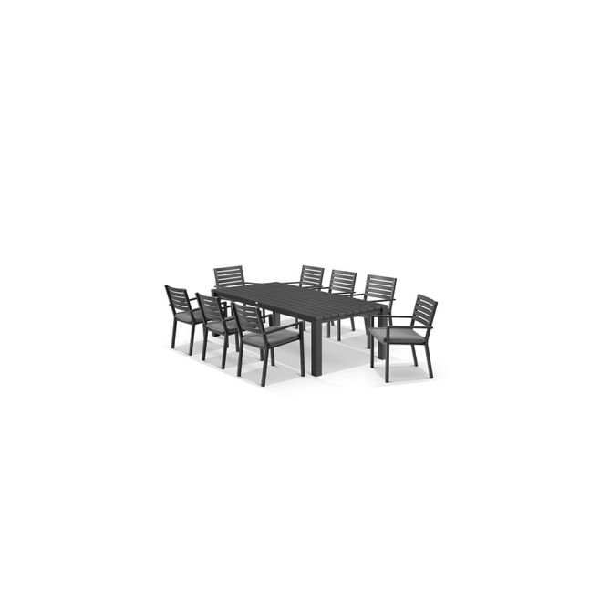 Mayfair 9 Pce Dining With Dune Table